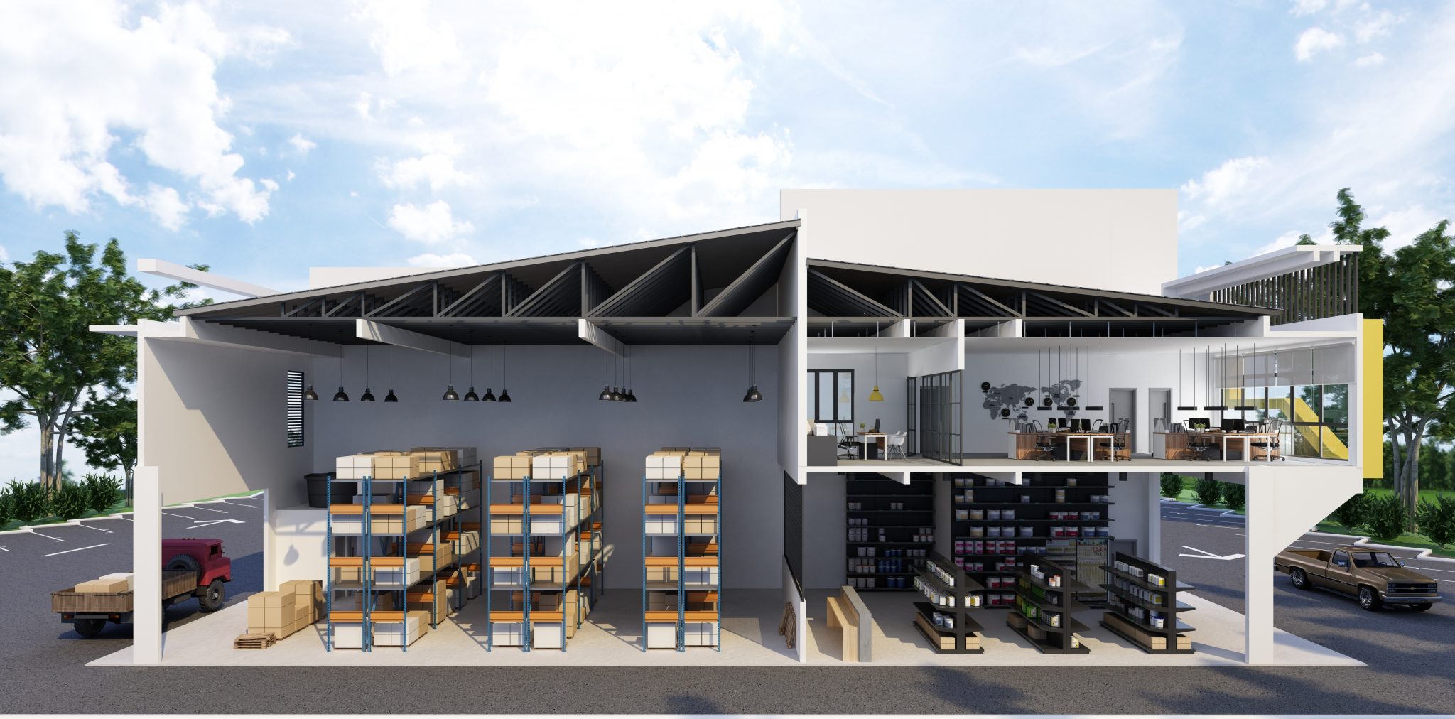 2-storey warehouse – Copy